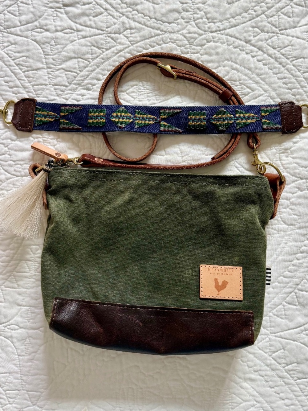 Meanwhile Back on the Farm Shoulder Bag Purse